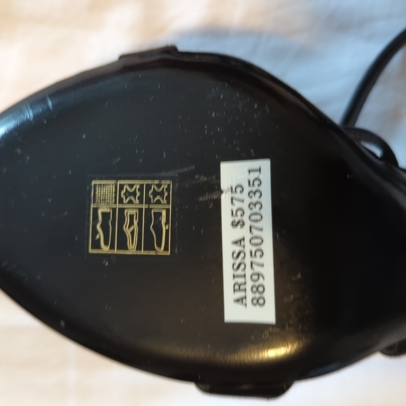 NWOB RALPH LAUREN Purple Label cross strappy heels size 37.5 - Picture 4 of 10